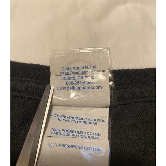 BLACK & WHITE I'M JUST HERE FOR THE FOOD MENS T-SHIRT SIZE LARGE GRAPHIC TEE FUN - Picture 4 of 13